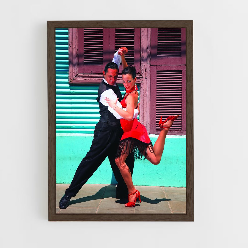 Poster Tango Verde – affiche Danse (vue 5)